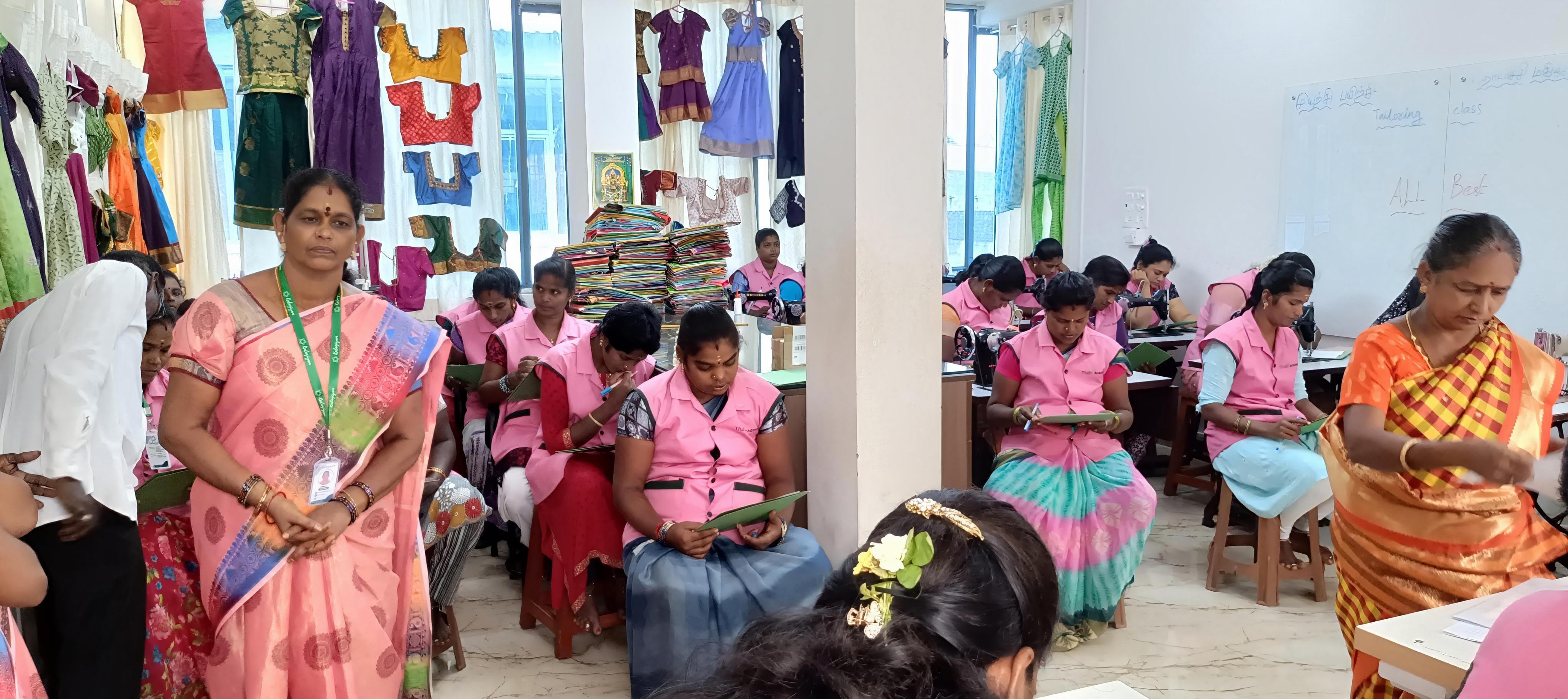 Certification ceremony at Thalir Academy